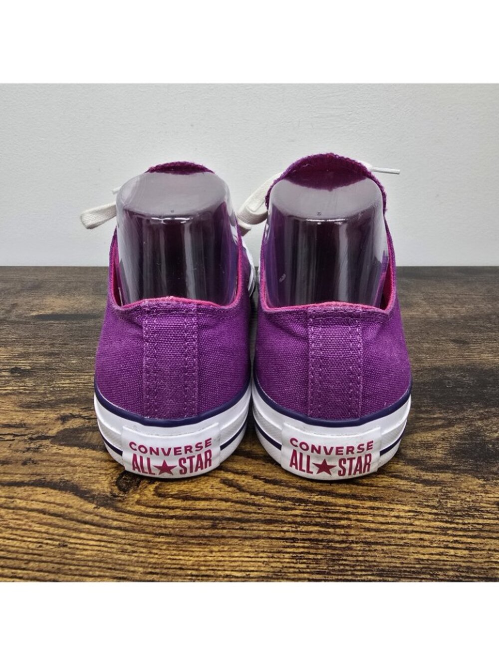 Converse All Star Shoes Womens Size 8 Mens 5.5 Canvas Lace Up Sneakers Purple - Picture 5 of 8